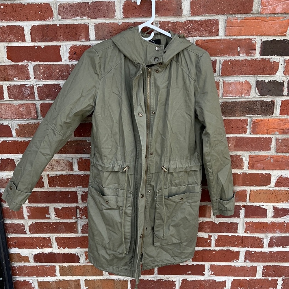 Forever 21 Small Army Green Jacket - image 1